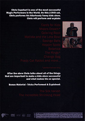 Kidding Around (2 DVD Set) by Chris Capehart - DVD alternate view - Wizard Magic Shop
