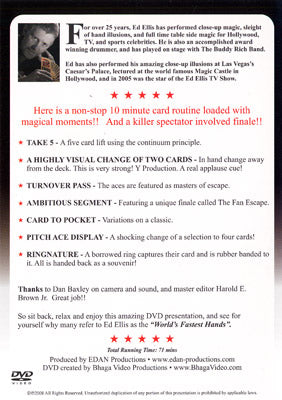The Castle Routine by Ed Ellis - VOL.5 DVD alternate view - Wizard Magic Shop