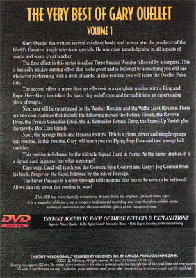Very Best of Gary Ouellet (Vol 1) by L&L Publishing - DVD alternate view - Wizard Magic Shop