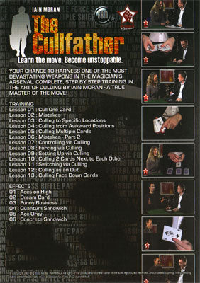 BIGBLINDMEDIA Presents Cullfather by Iain Moran - DVD alternate view - Wizard Magic Shop