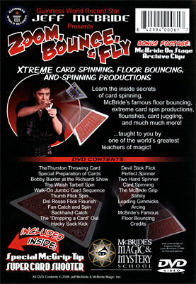 Zoom, Bounce, And Fly by Jeff McBride - DVD alternate view - Wizard Magic Shop