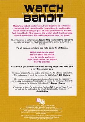 Watch Bandit - Kevin King, DVD alternate view - Wizard Magic Shop