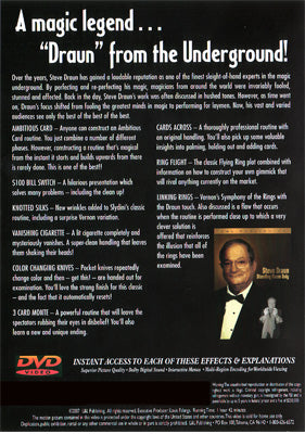 Standing Room Only: Volume 1 by Steve Draun - DVD alternate view - Wizard Magic Shop