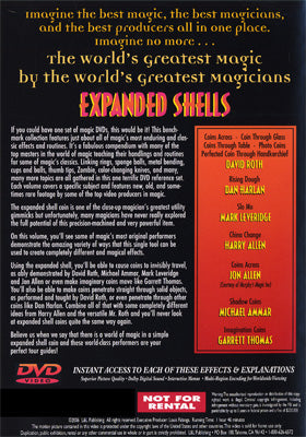 World's Greatest Magic: Expanded Shells - DVD alternate view - Wizard Magic Shop