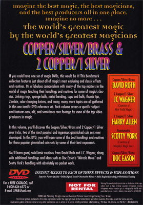 World's Greatest Magic: Gaffed Coins - DVD alternate view - Wizard Magic Shop