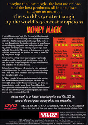 World's Greatest Magic: Money Magic - DVD alternate view - Wizard Magic Shop
