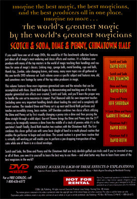 World's Greatest Magic: Scotch And Soda, Dime And Penny, ChinaTown Half - DVD alternate view - Wizard Magic Shop