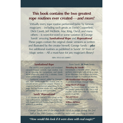 George Sands Masterworks Collection - Ropes (Book and Video) - Video DOWNLOAD alternate view - Wizard Magic Shop