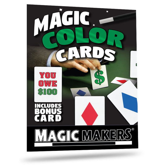 Magic Color Cards alternate view - Wizard Magic Shop