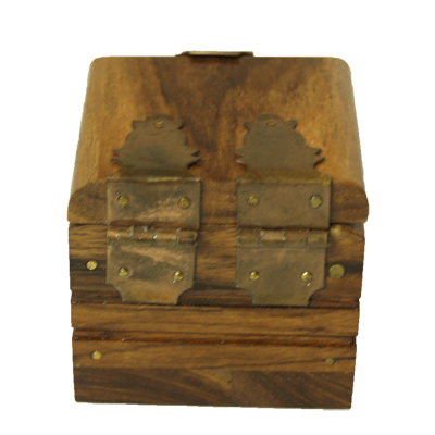 Ring Box (wood) by Premium Magic - Trick alternate view - Wizard Magic Shop