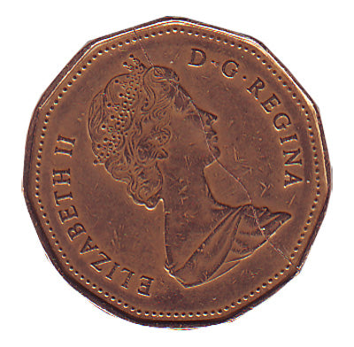 Coin Bite (Canadian Dollar/Loonie) - Trick alternate view - Wizard Magic Shop