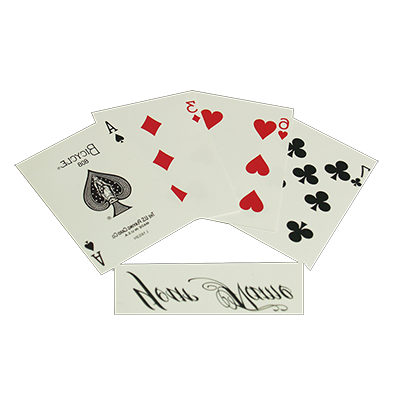 Tattoos (Six Of Hearts) 10 pk.