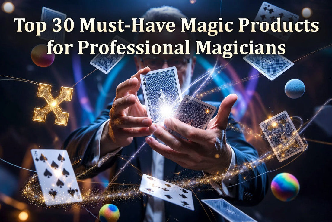 Top 30 Must-Have Magic Products for Professional Magicians