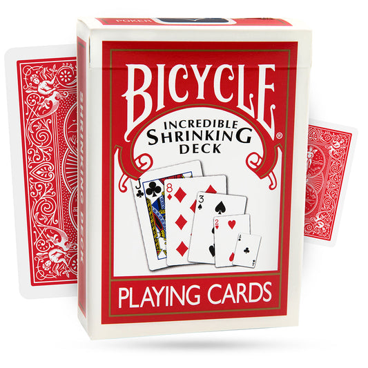 Incredible Shrinking Deck - Bicycle Cards Limited Edition alternate view - Wizard Magic Shop
