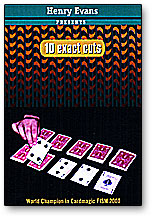 10 Exact Cuts (RED) Henry Evans - Wizard Magic Shop