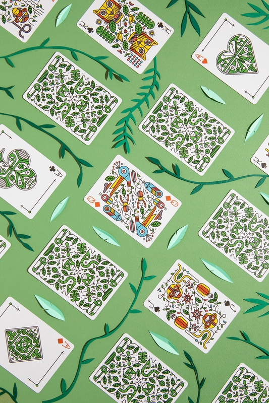 Jungle Playing Cards alternate view - Wizard Magic Shop
