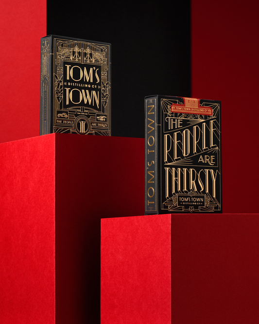 Tom's Town Playing Cards - Wizard Magic Shop