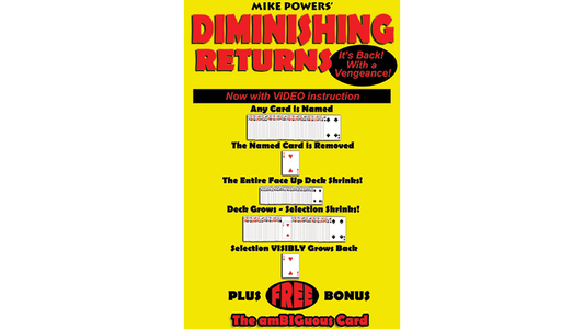 Mike Powers' Diminishing Returns - Trick - Wizard Magic Shop