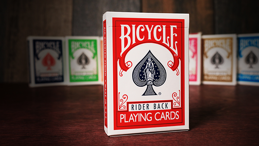 Bicycle Playing Cards Poker (Red) by US Playing Card Co - Wizard Magic Shop
