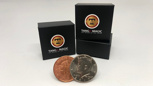 Scotch and Soda Magnetic Mexican Coin (D0052) by Tango -Trick - Wizard Magic Shop