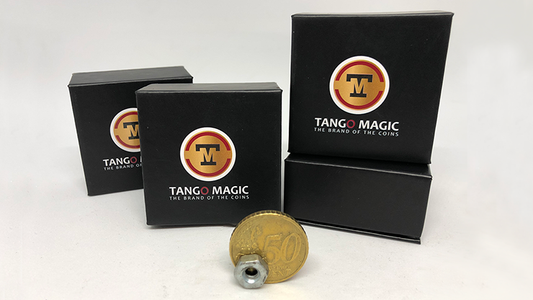 Magnetic Coin Strong Magnet 50 cents Euro (E0019) by Tango - Trick - Wizard Magic Shop