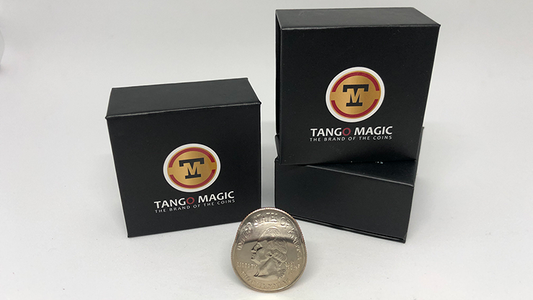 Stretched Coin Quarter Dollar by Tango- (D0095) - Wizard Magic Shop