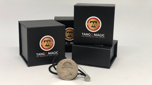 Pull Coin (D0053) (Quarter) by Tango - Trick - Wizard Magic Shop