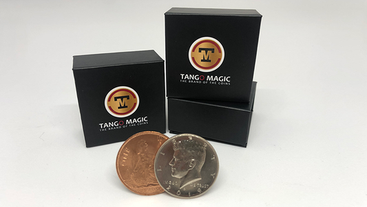 Magnetic Scotch and Soda English Penny (D0051) Tango - Wizard Magic Shop