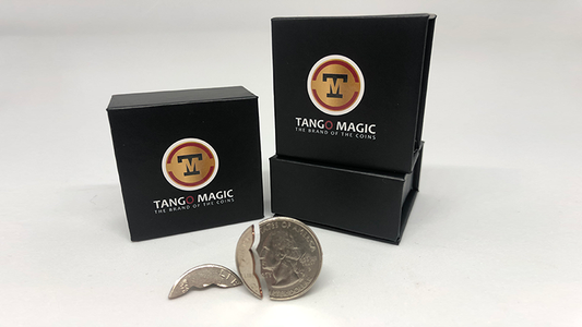 Bite Coin - (US Quarter - Traditional With Extra Piece)(D0047) by Tango
