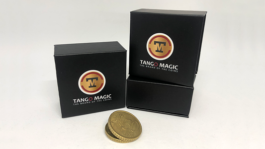 Expanded Shell Coin (50 Cent Euro, Steel Back) by Tango Magic