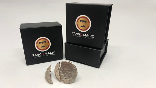 Bite Coin - US Quarter (Internal With Extra Piece) (D0045) by Tango