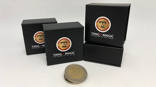 Expanded Shell Coin - (2 Euro, Steel Back) by Tango Magic