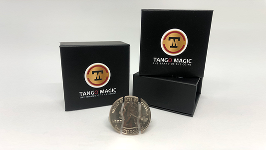 Folding Quarter Internal System (D0023) by Tango - Trick (D0023) - Wizard Magic Shop
