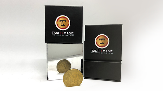 Double Sided Coin (50 cent Euro) (E0025) by Tango - Trick - Wizard Magic Shop