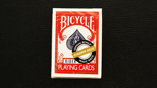 Stripper Deck Bicycle (Red) by US Playing Card - Wizard Magic Shop