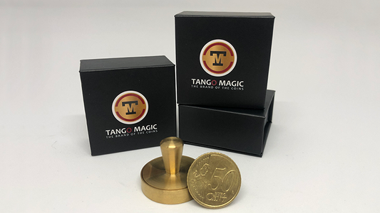 50 cents Euro Thru Hand by Tango - Trick (E0057) - Wizard Magic Shop