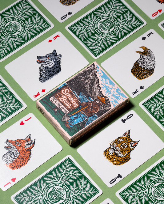 Smokey Bear Playing Cards alternate view - Wizard Magic Shop
