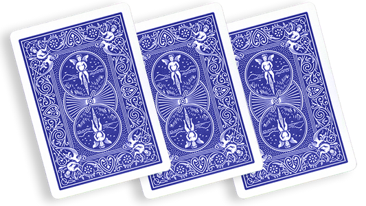 Blue One Way Forcing Deck (10d) alternate view - Wizard Magic Shop