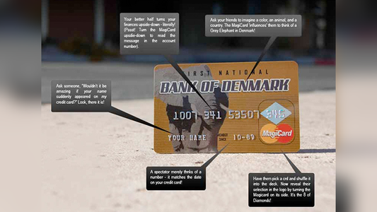 Mark Jenest's Magicard by Magic Smith - Wizard Magic Shop