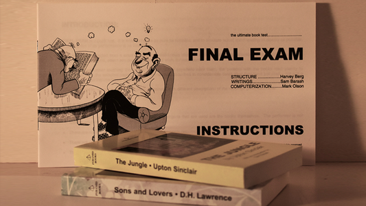 Final Exam Book Test Harvey Berg - Trick - Wizard Magic Shop