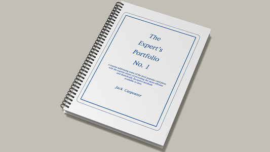 Expert's Portfolio (Vol 1) by Jack Carpenter - Wizard Magic Shop