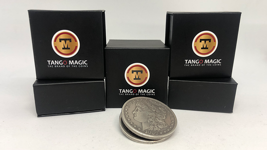 Expanded Shell Coin - Morgan Dollar (D0008)(Head) by Tango - Trick - Wizard Magic Shop