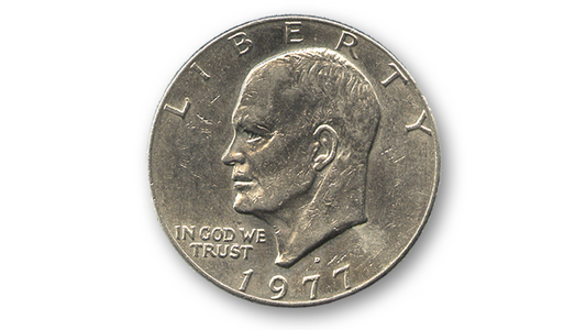 Eisenhower Dollar (Single Coin Ungimmicked) - Trick - Wizard Magic Shop