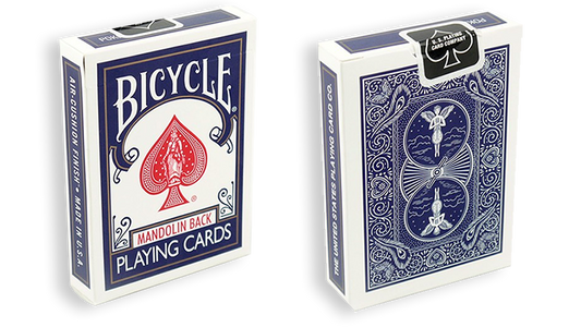 Bicycle Playing Cards 809 Mandolin Blue by USPCC - Wizard Magic Shop