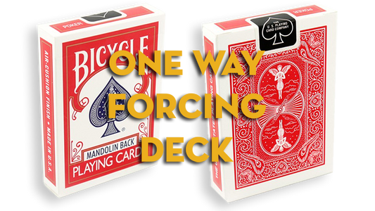 Assorted Red Mandolin One Way Forcing Deck - Wizard Magic Shop