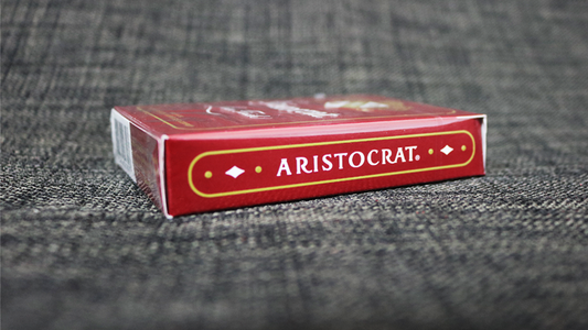 Bicycle Aristocrat 727 Bank Note Cards (Red) by USPCC alternate view - Wizard Magic Shop