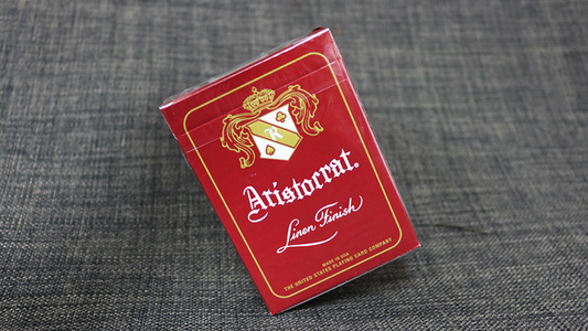 Bicycle Aristocrat 727 Bank Note Cards (Red) by USPCC - Wizard Magic Shop