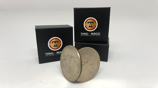 Magnetic Flipper Coin Eisenhower Dollar (D0041) by Tango - Trick - Wizard Magic Shop