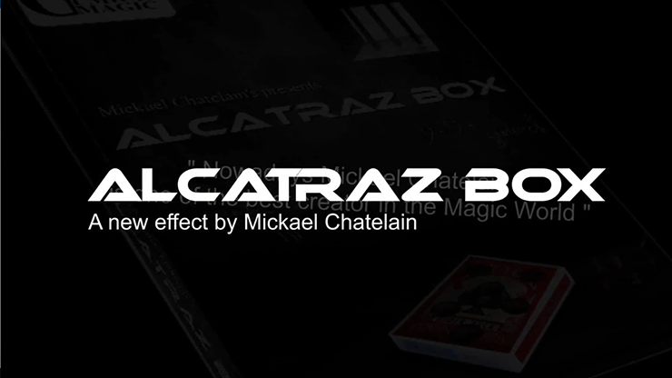 Alcatraz Box (RED Gimmick et instructions en ligne) par Mickael Chatelain - Astuce 