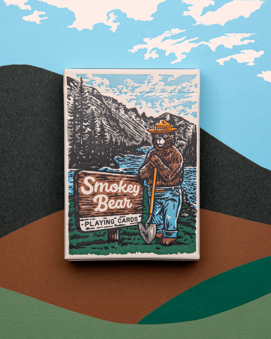 Smokey Bear Playing Cards - Wizard Magic Shop